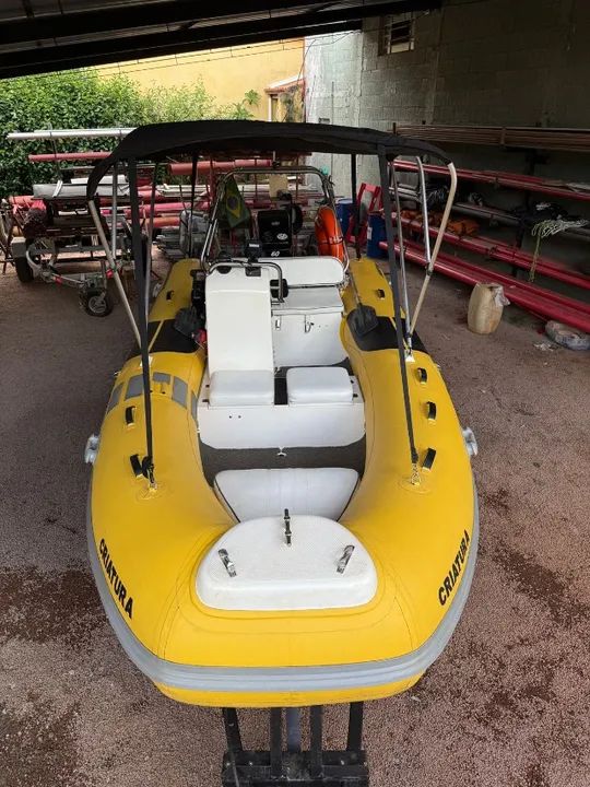 Bote Zefir 420 SPORT impecavel - Foto 6