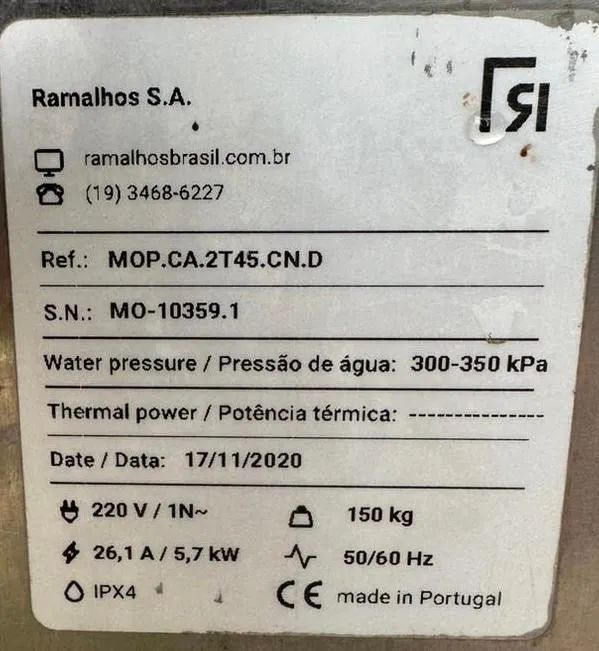 Forno Ramalhos profissional para pizza ou pão  - Foto 2