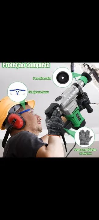 Martelo Perfurador 1000W - Novo! - Foto 4