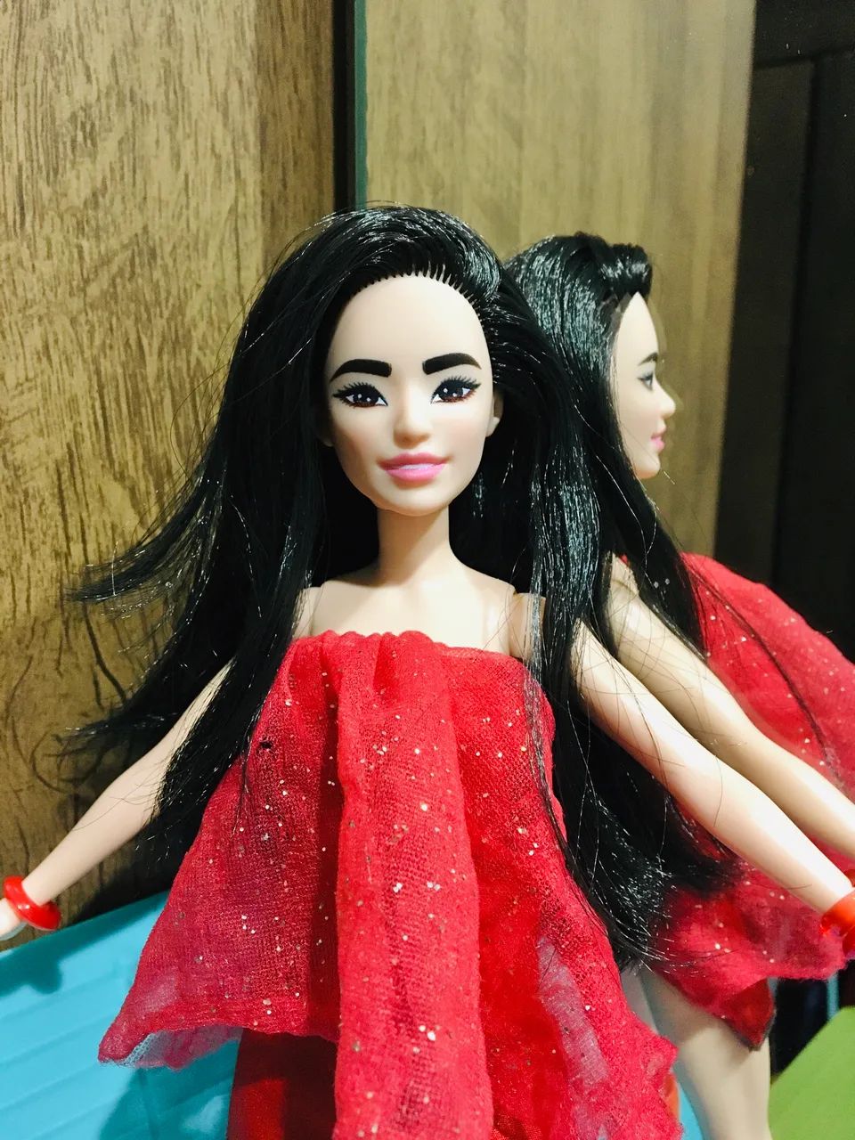 Boneca Barbie Mattel em corpo Disney petit (baixinha) - Foto 5
