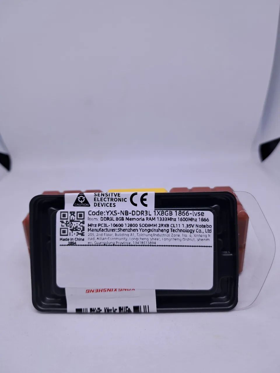 8GB DDR3L 1866MHz 1.35V Yongxinsheng RAM Memory64374415058562121