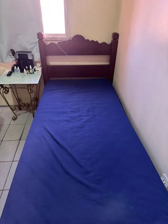 Cama solteiro madeira maciça  - Foto 4