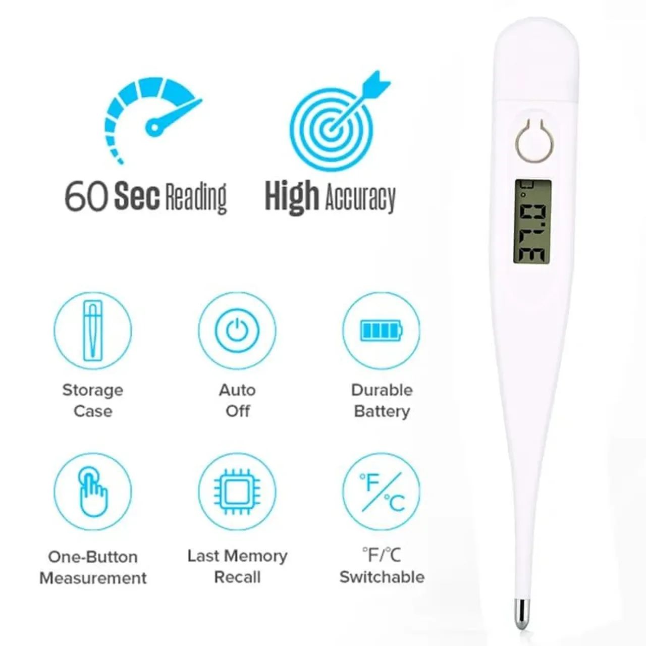 Termômetro digital com alarme  - Foto 2