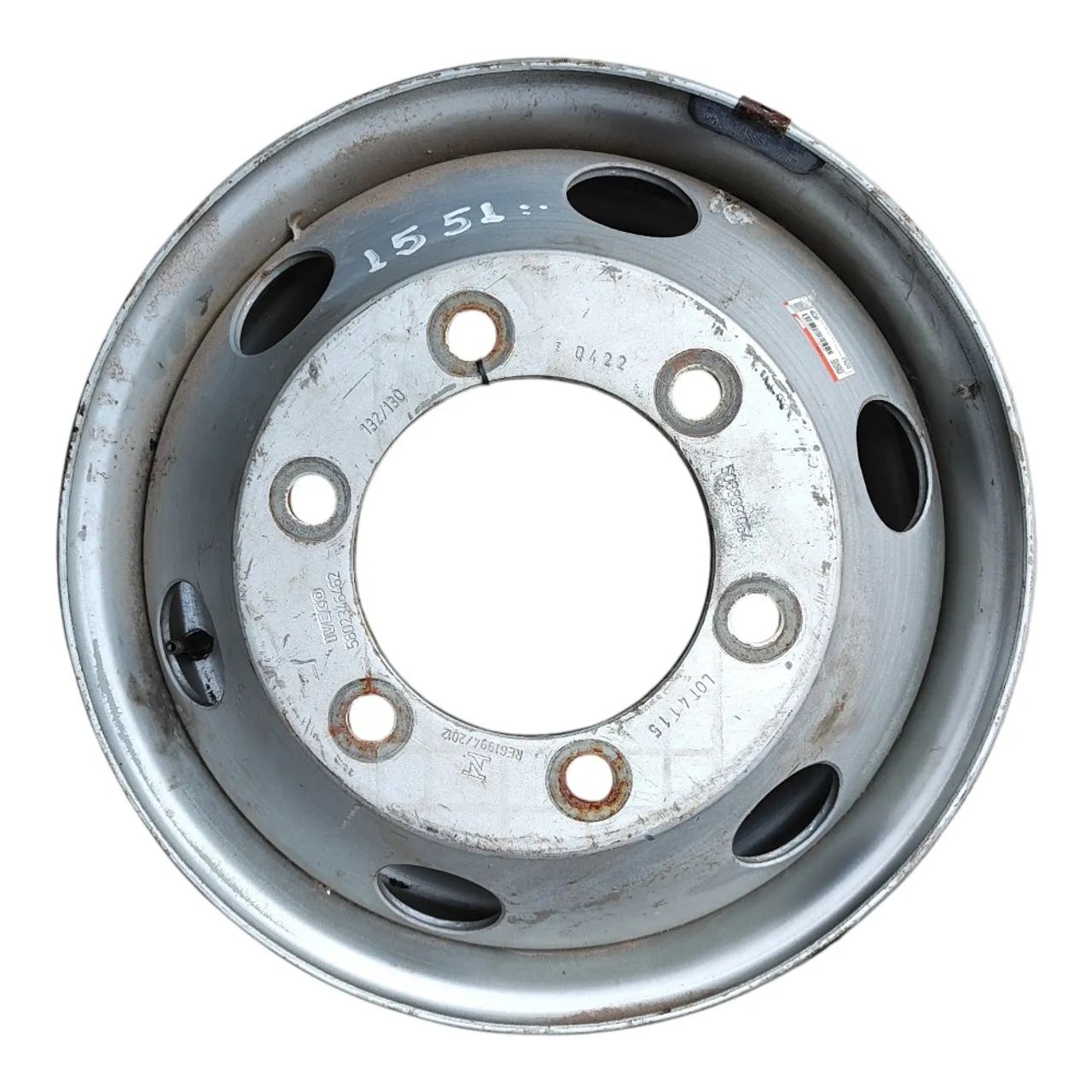 RODA CAMINHAO 235 TECTOR 11190 17.5X6.75 ORIGINAL - Foto 2
