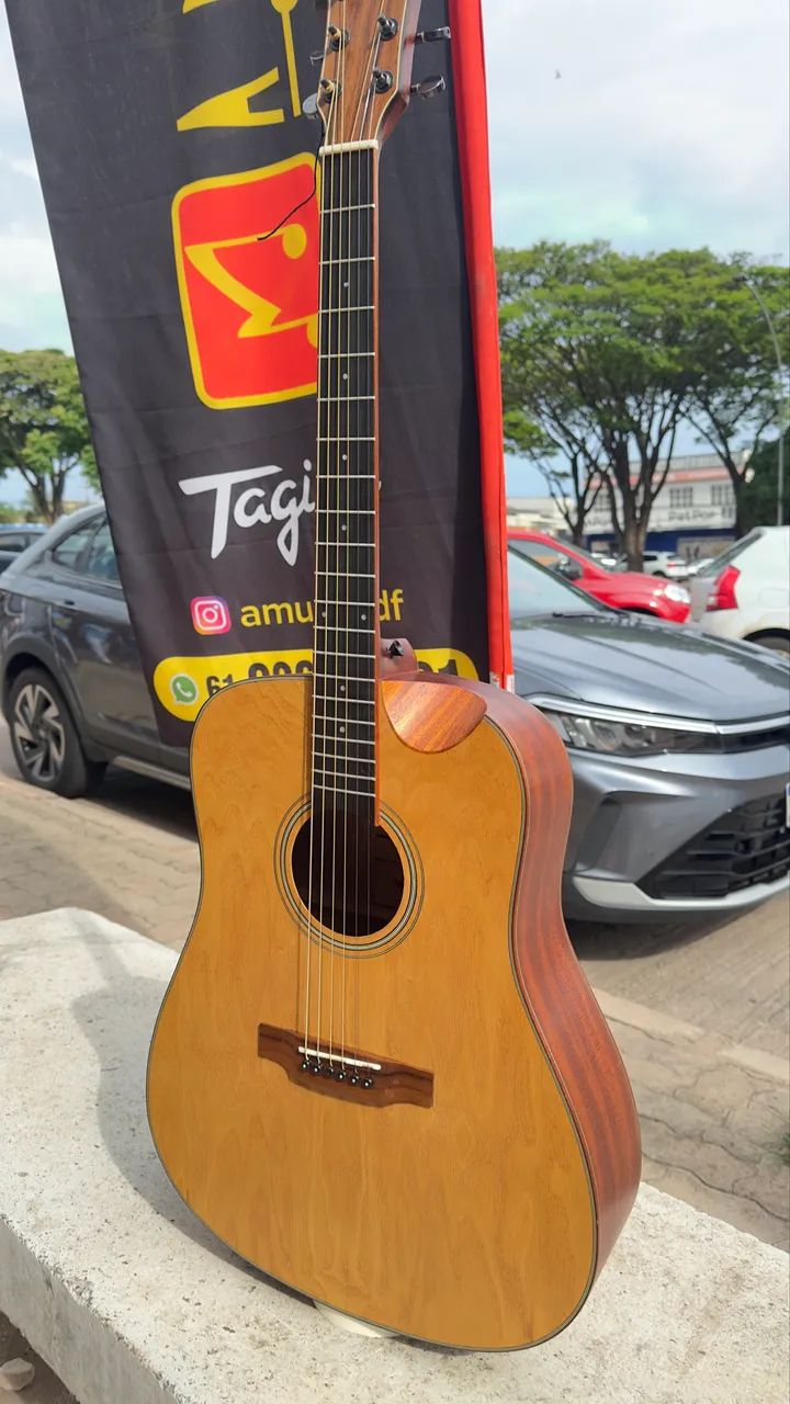Violão RedBurn RB400 folk 