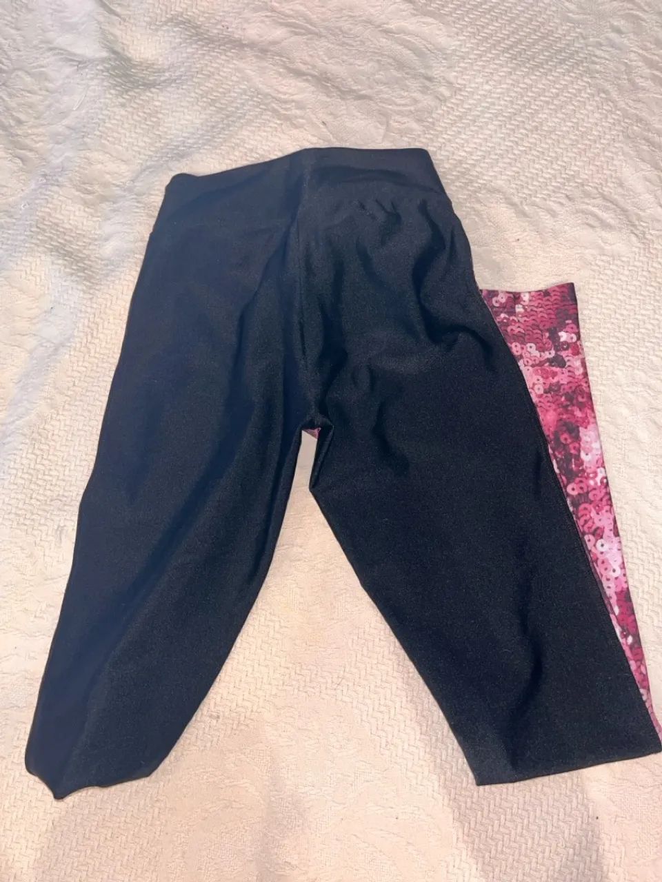 Track & Field - Calça Legging Estampada com Detalhes Pretos - Foto 2