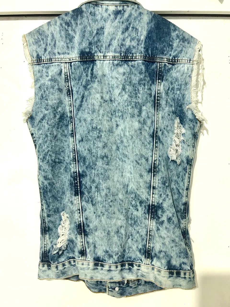 Colete jeans feminino  - Foto 4