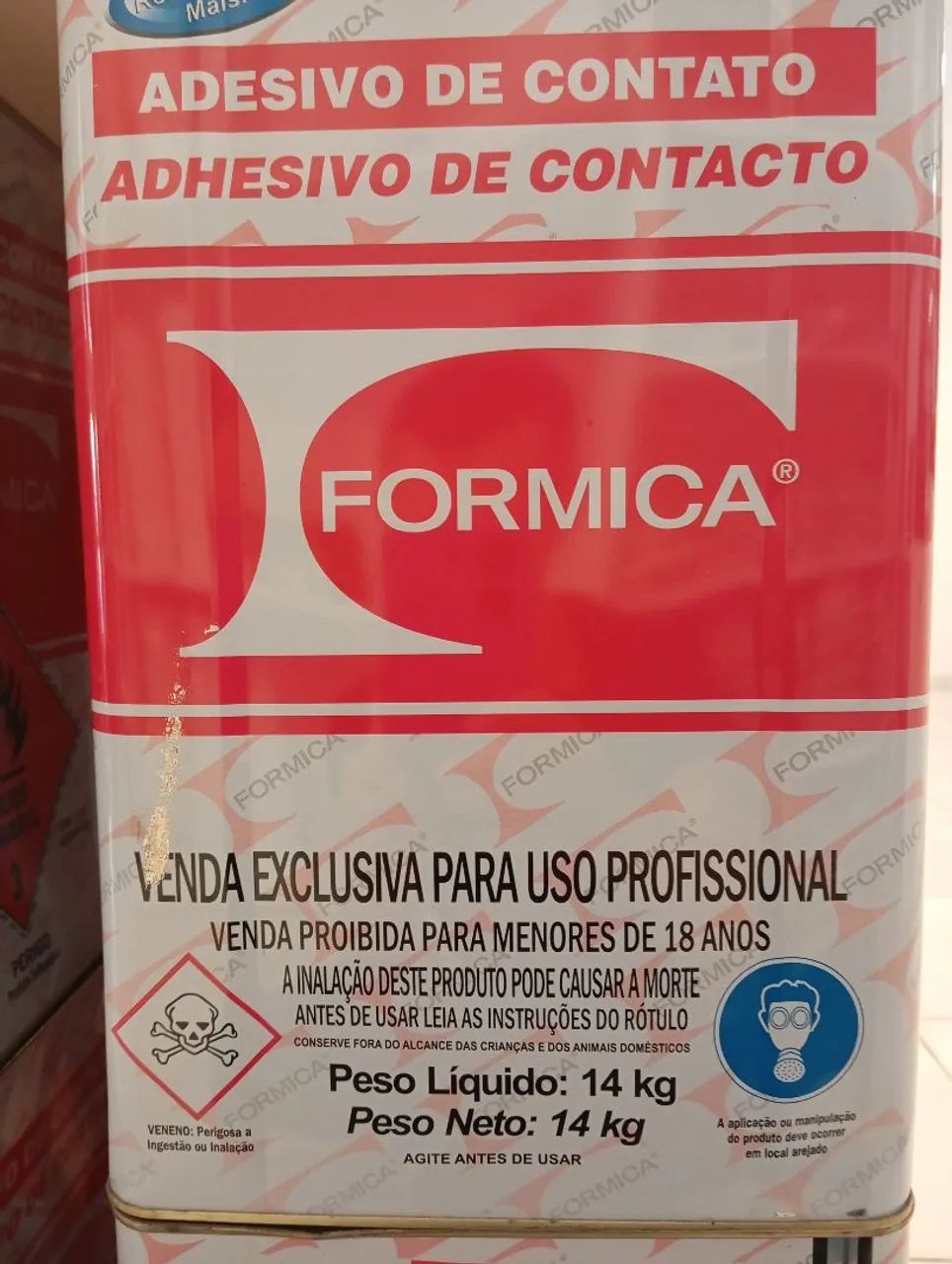 Cola de contato Formica 14kg - Foto 3