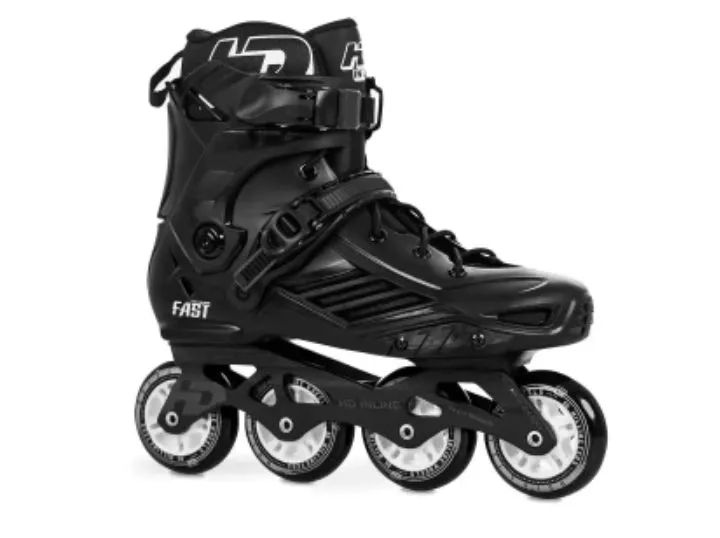 Patins Profissional Inline Fast n° 37 c/ Kit Proteçao, Capacete e Bag