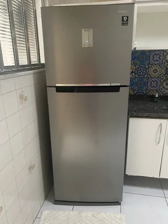 Geladeira Samsung Duplex 10kg Inox
