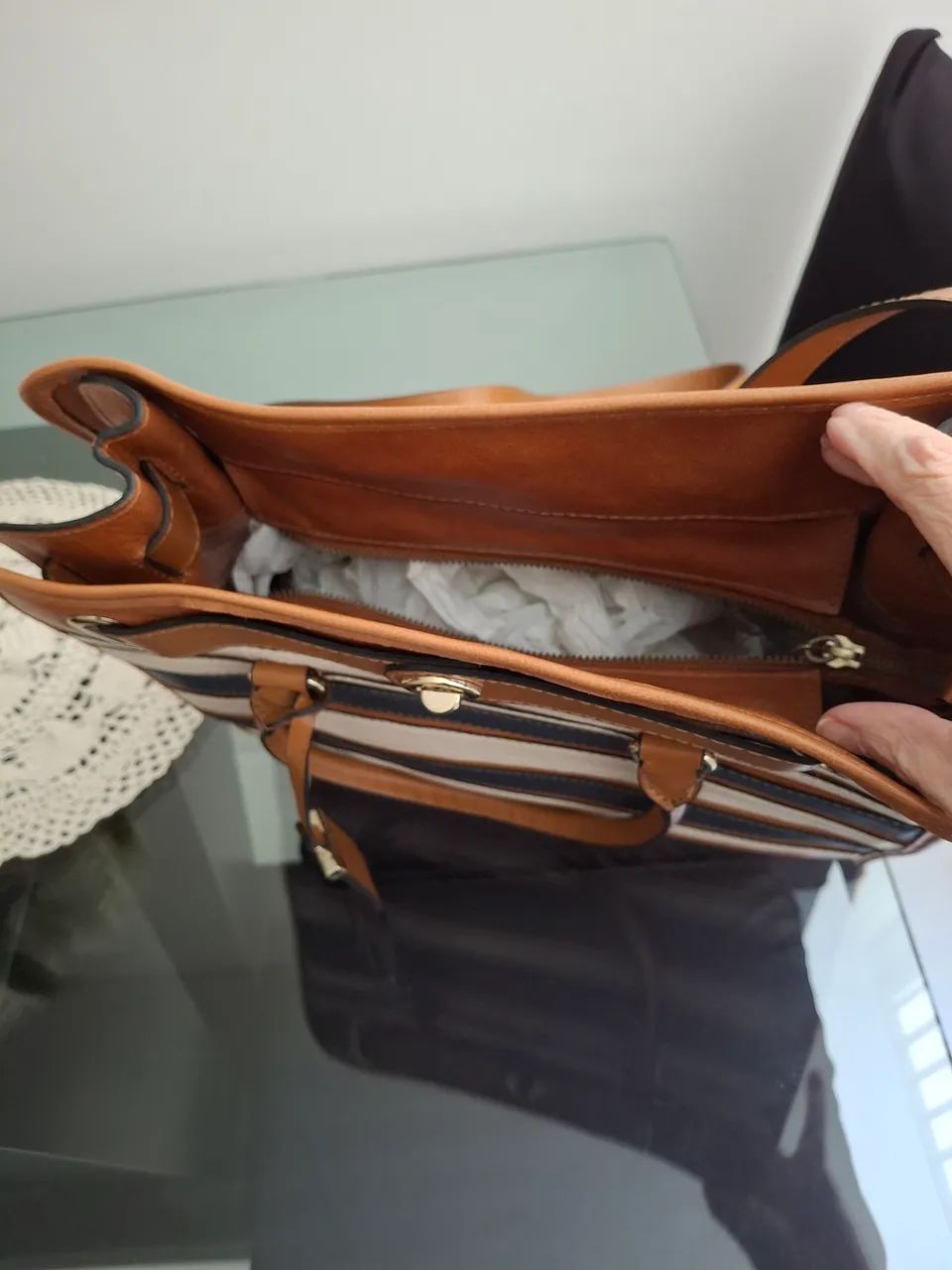 BOlSA COURO - Foto 2