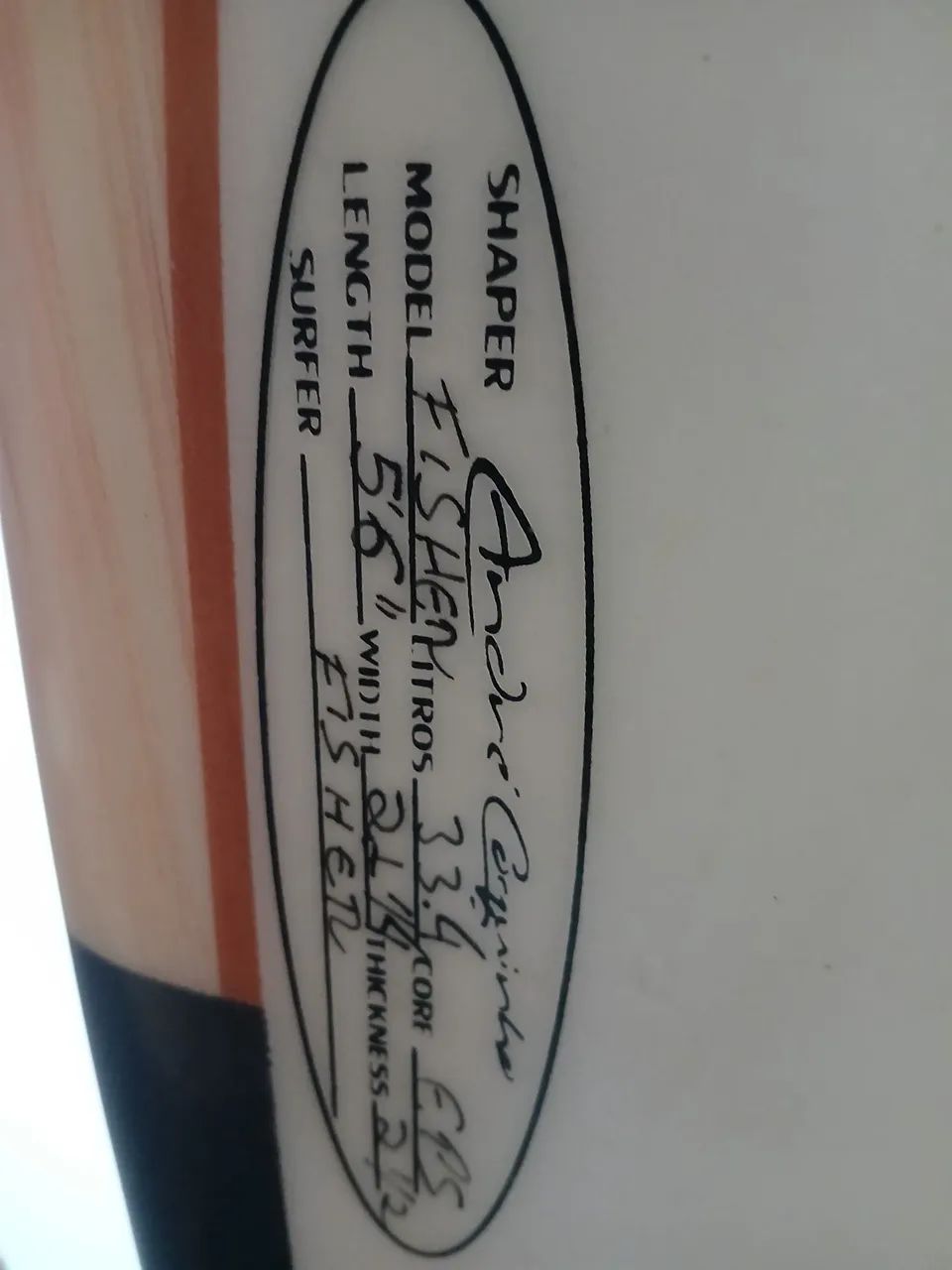 Prancha de Surfe Fisher 5.6" - Foto 6