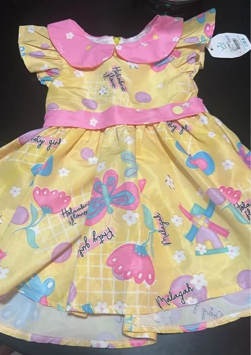 Vestido Malagah TAM 1 e 8 anos - Foto 2