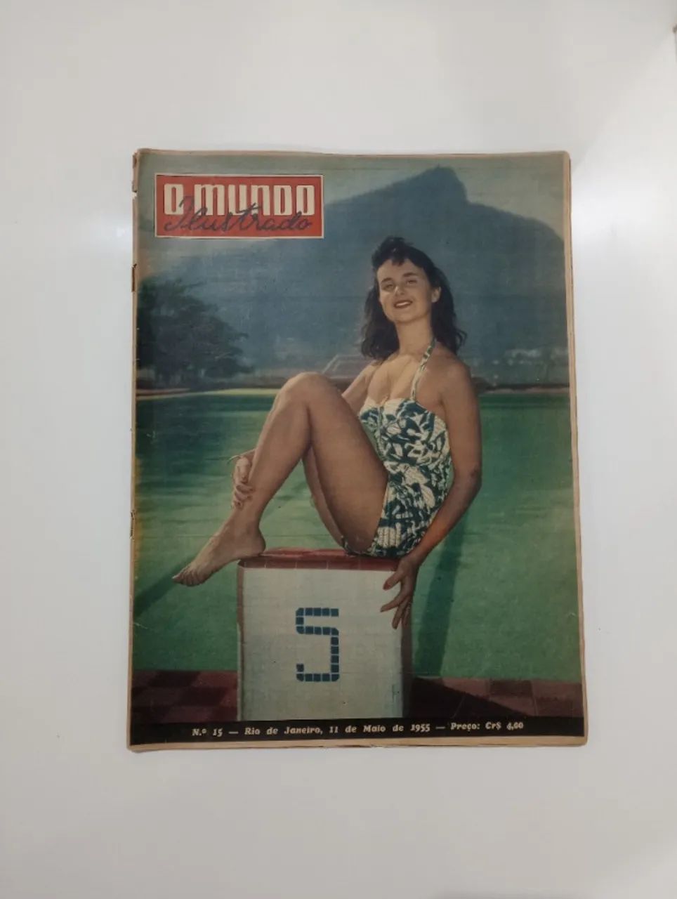 Revista antiga O Mundo Ilustrado nº 15 - Maio de 1955