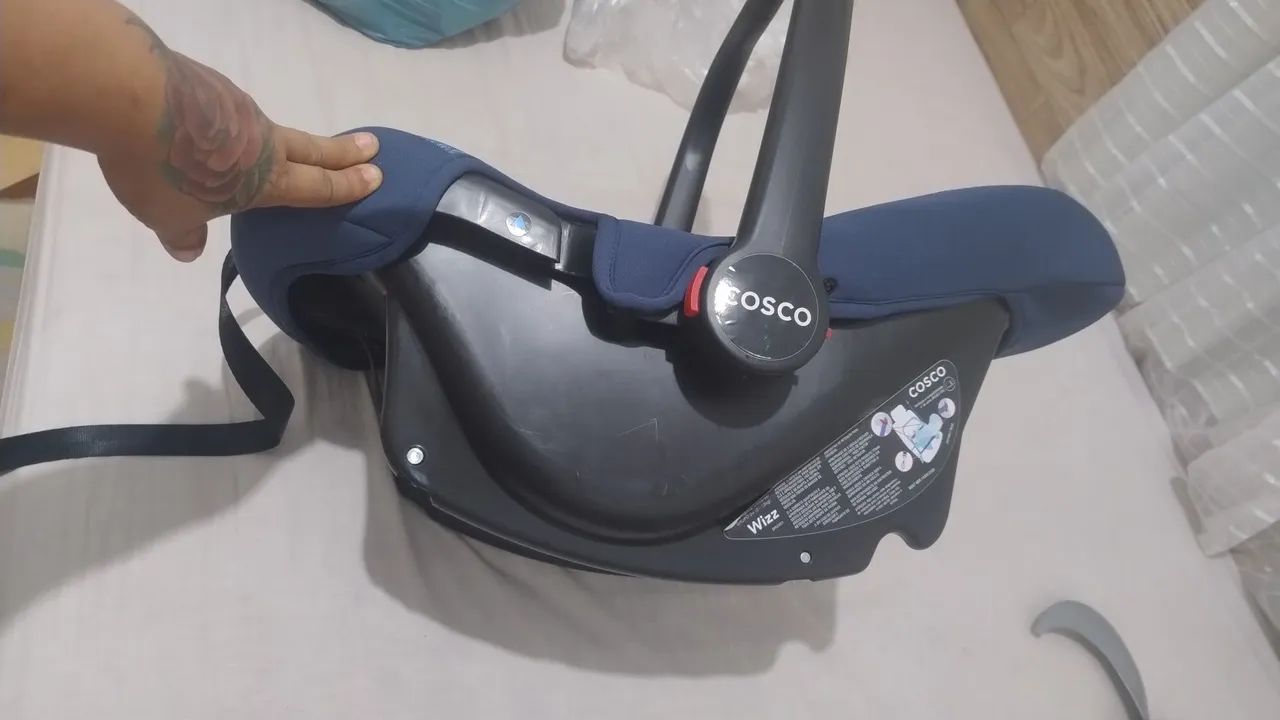 Bebê conforto na cor azul novo - Foto 3