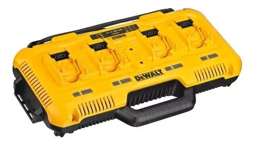 Multi Carregador Bateria 20v / 60v 4 Entradas Dcb104 Dewalt