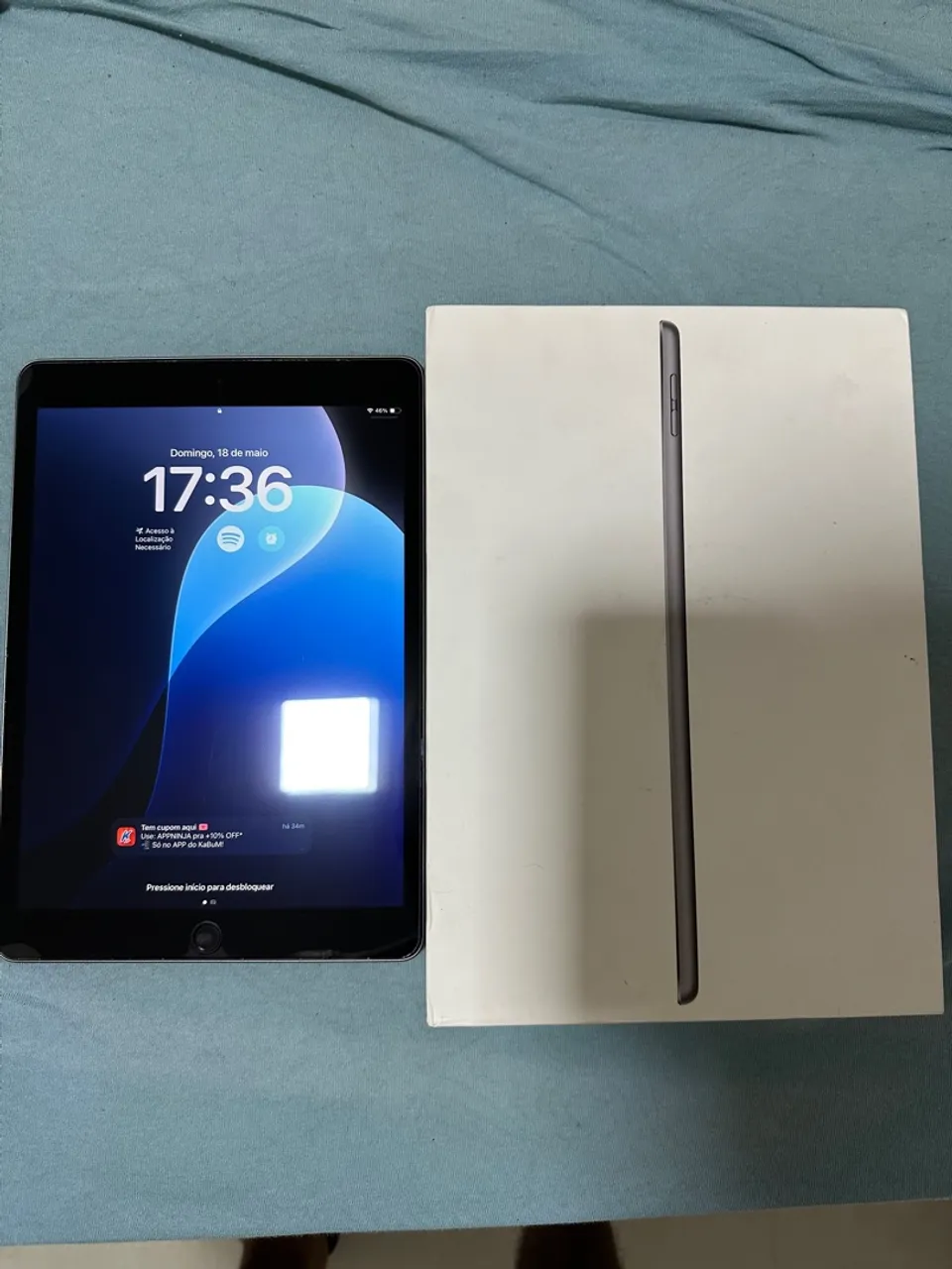 iPad 10.2 9ª Geração. IMPECÁVEL