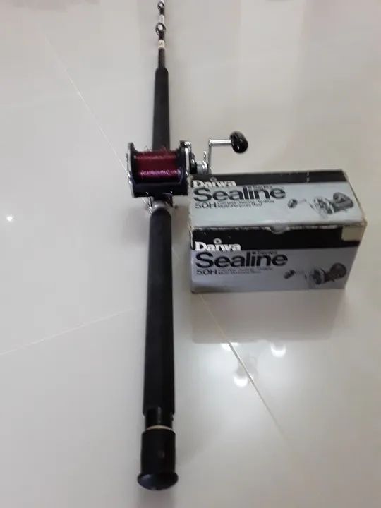 Carretilha de Pesca Daiwa Sealine Mod. 50H