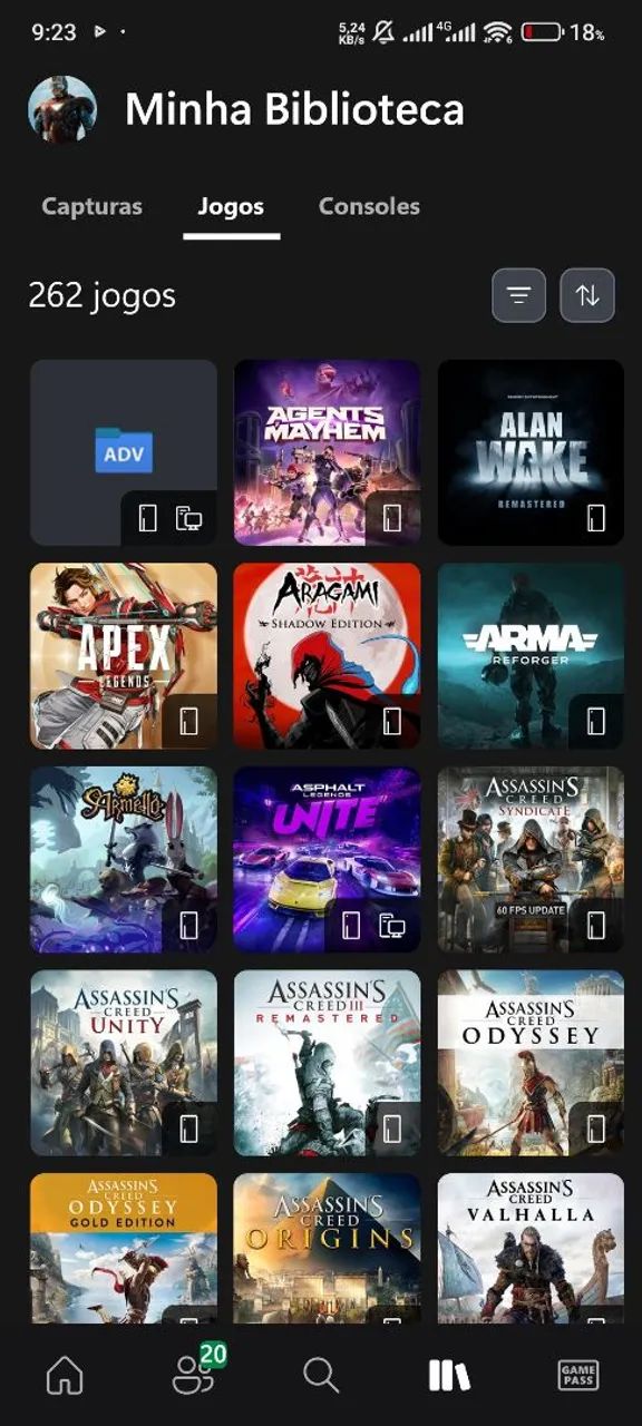 Conta Xbox Séries | Xbox one