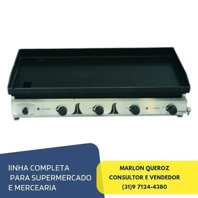 Chapa de Lanches 1M Venâncio Nova