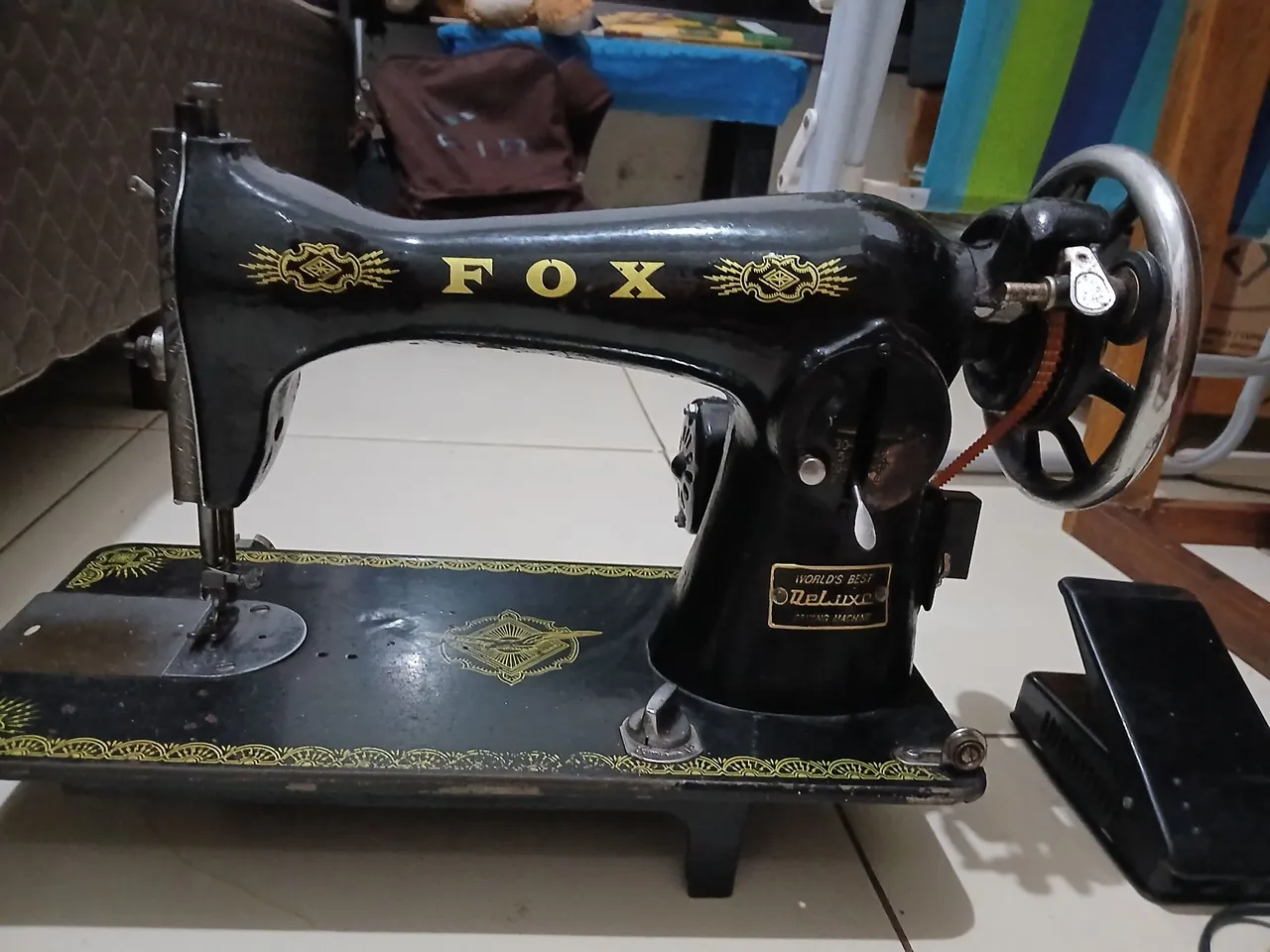 Máquina de Costura FOX Deluxe - Equipamento Comercial