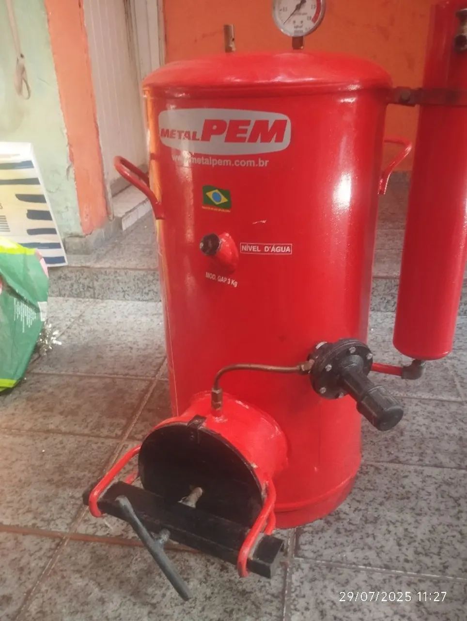 Gerador de acetileno METAL PEM 3kg - Foto 2