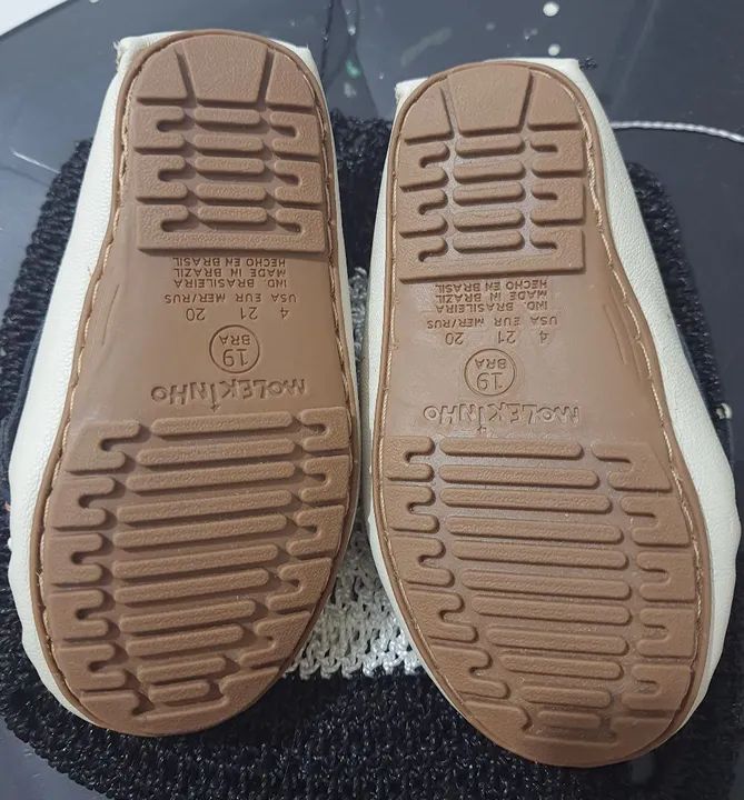 Sapatos Bebê Molekinho - Azul Marinho - Tamanhos Pequenos - Foto 2