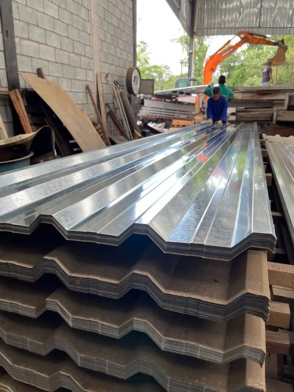 Telha Metálica TP40 Trapezoidal | Telhas de Zinco | Telha Galvalume | Telha Galvanizada