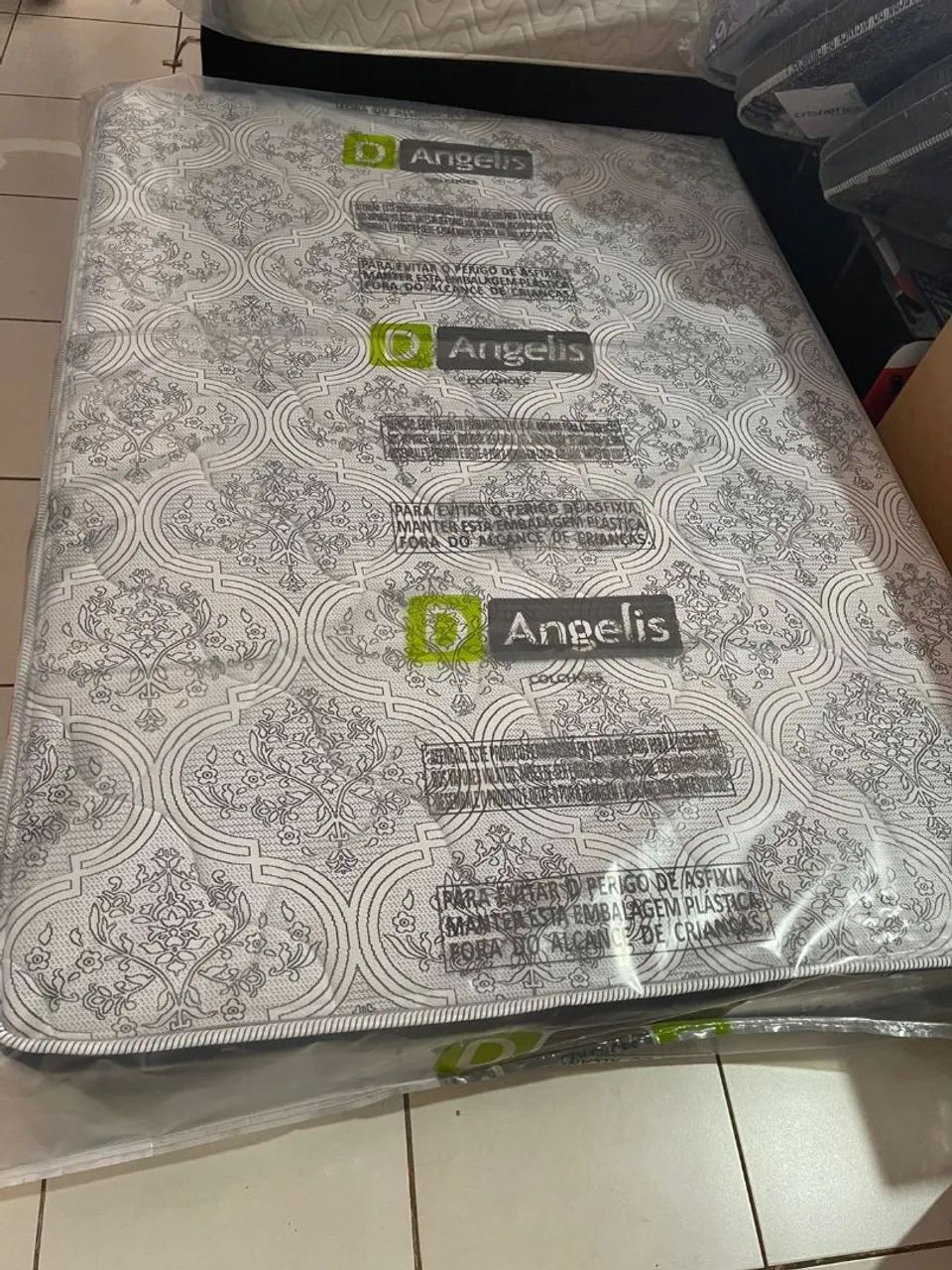 Colchão anjos casal d33 molas ensacadas com base  - Foto 2