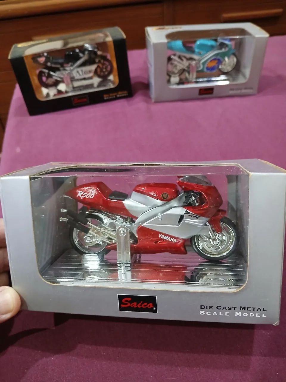 Moto Yamaha R500 em miniatura - Foto 4