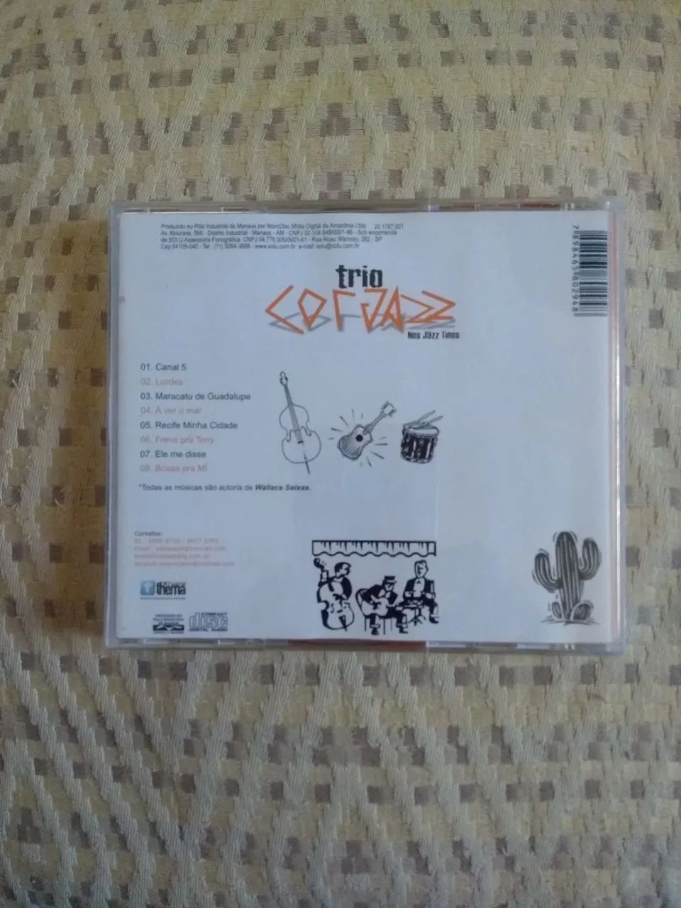 Cd Jazz Grupo Trio Corjazz - Foto 2