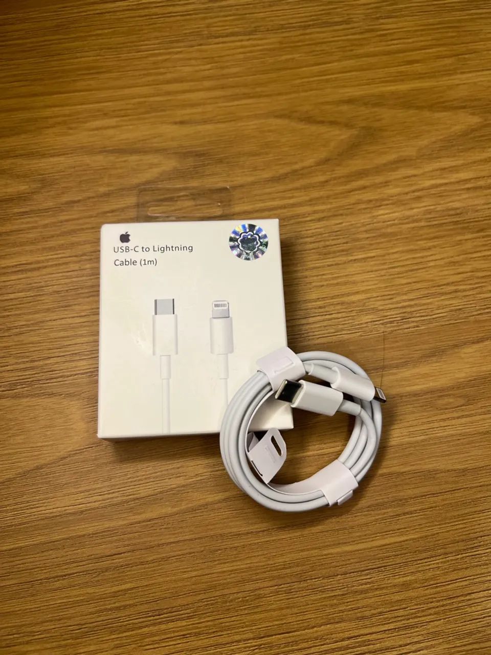 Cabo iPhone USB-C para Lightning Apple (1m) - Foto 4