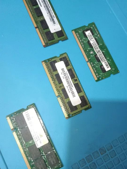 Memória ram ddr3 para notebook de 2 e 4 gigas