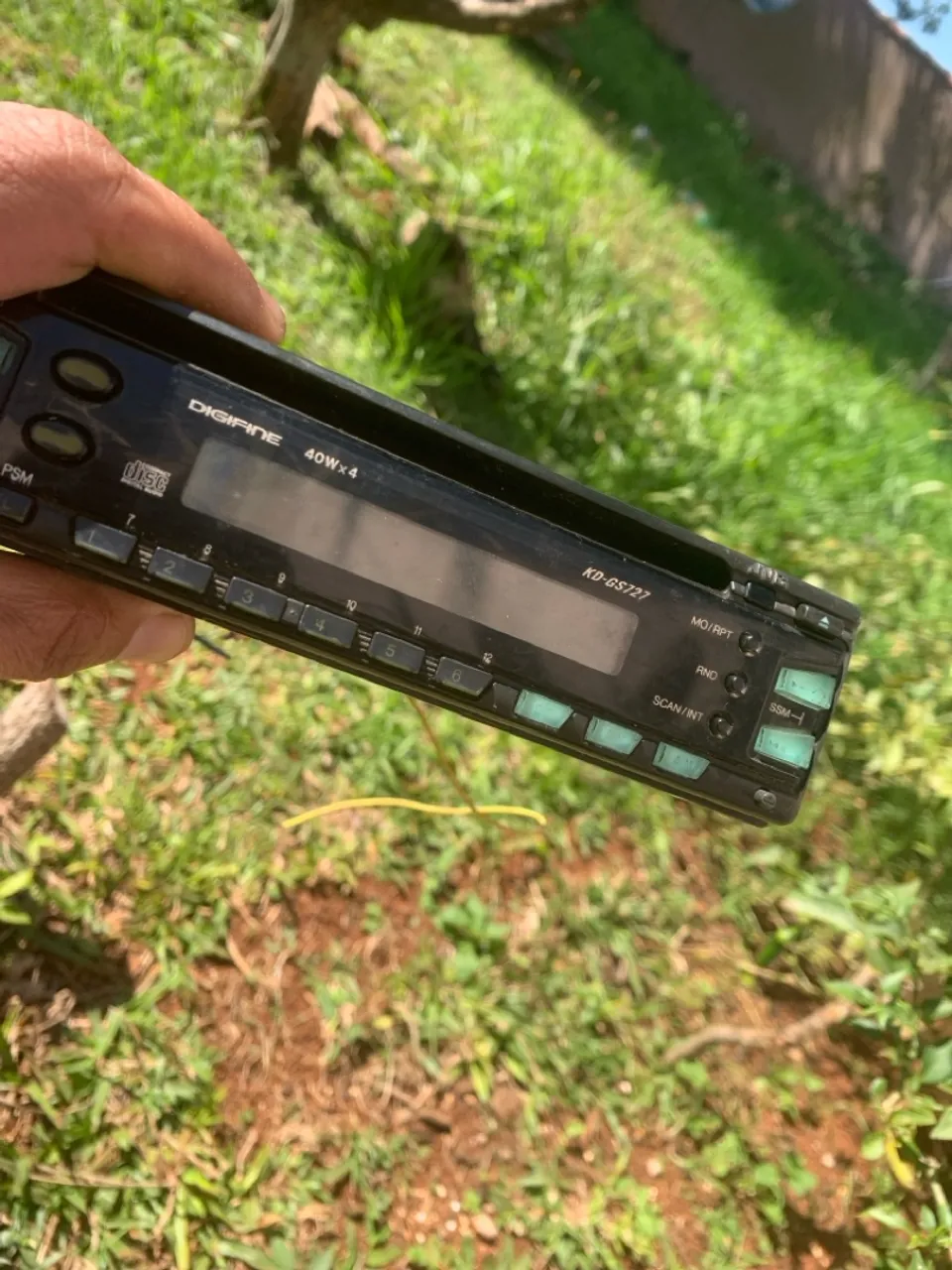 Som Automotivo JVC Receiver Digifine KD-GS727