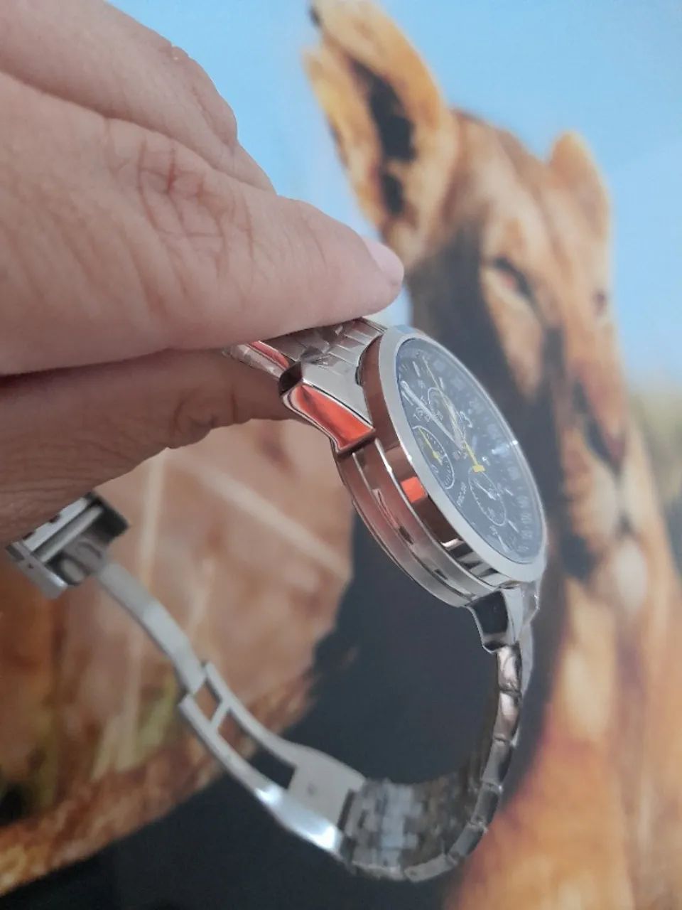 Relógio Tissot Prc 200 - Fundo Preto Multifuncional  - Foto 3