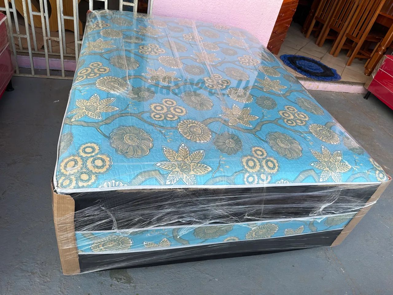 Cama casal tecido edredom nova  - Foto 4