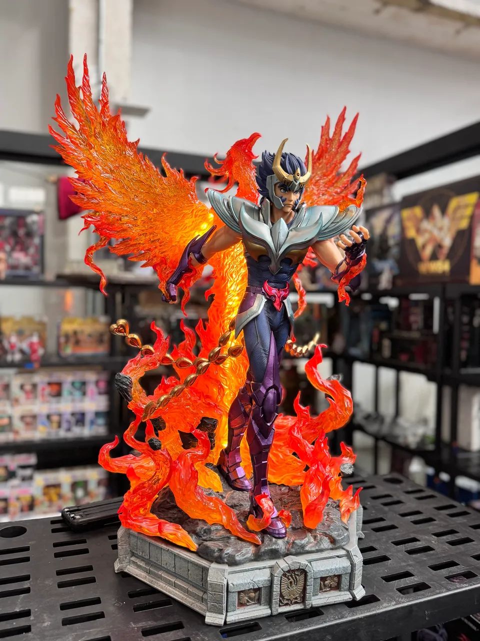 Estátua Ikki de fênix Prime 1 - Foto 3