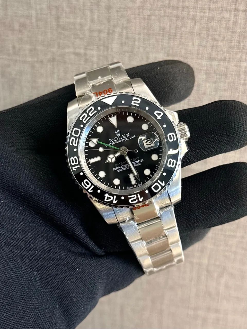 Rolex GMT-Master II prata + garantia !