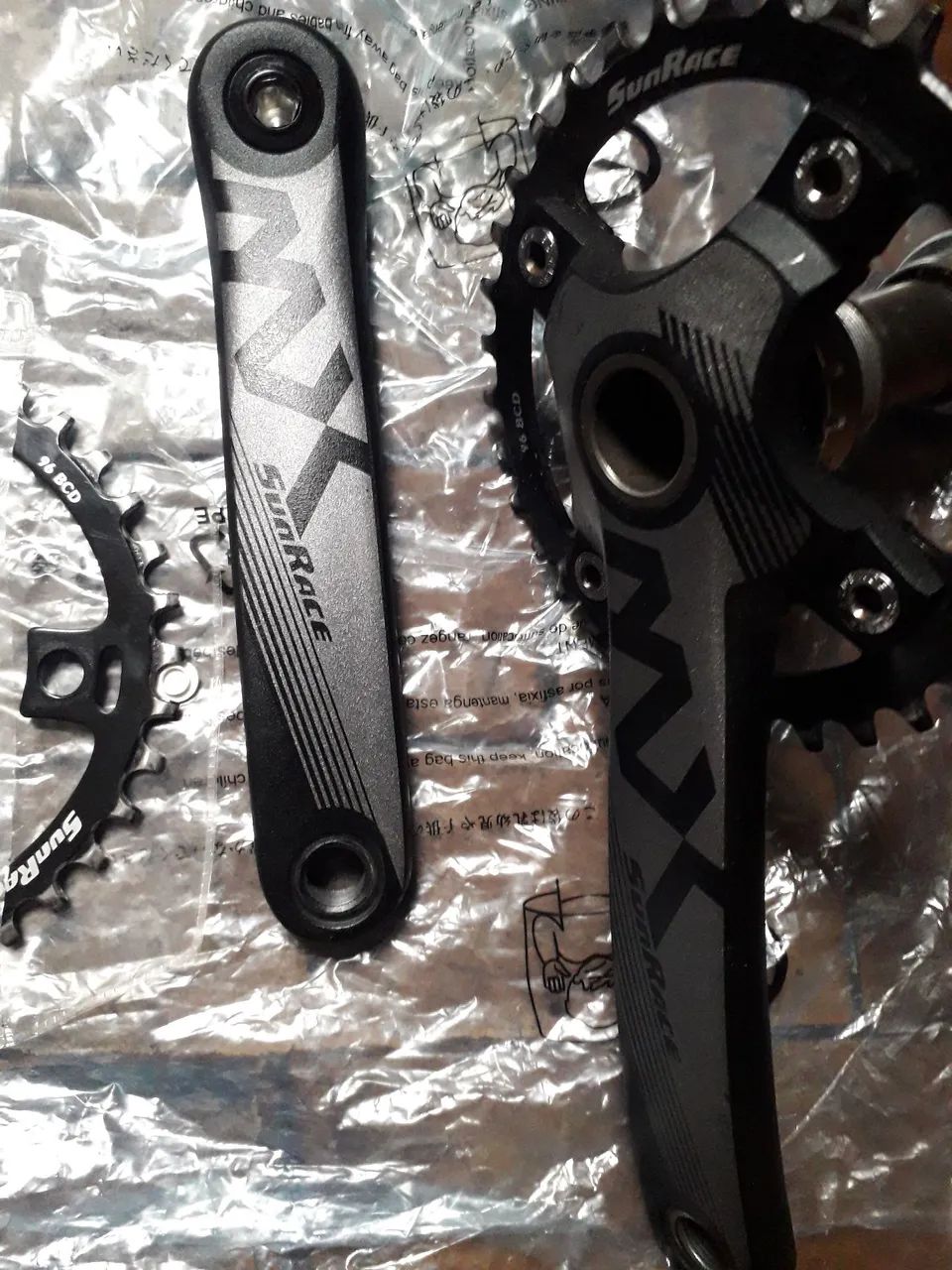 Pedivela Sunrace Hollowtech - Foto 5