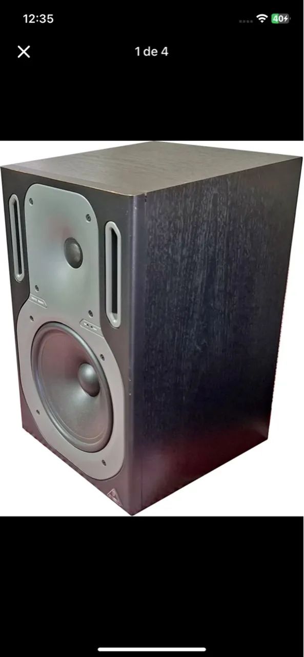 Par de monitores behringer 2031 
