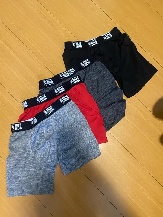Conjunto de cuecas NBA - 4 peças