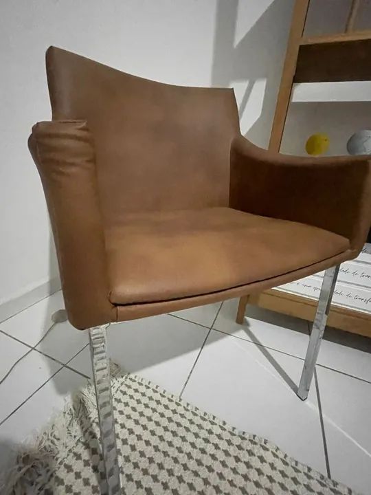 CADEIRA CONFORTÁVEL PARA SALA, QUARTO OU ESCRITÓRIO - Foto 4