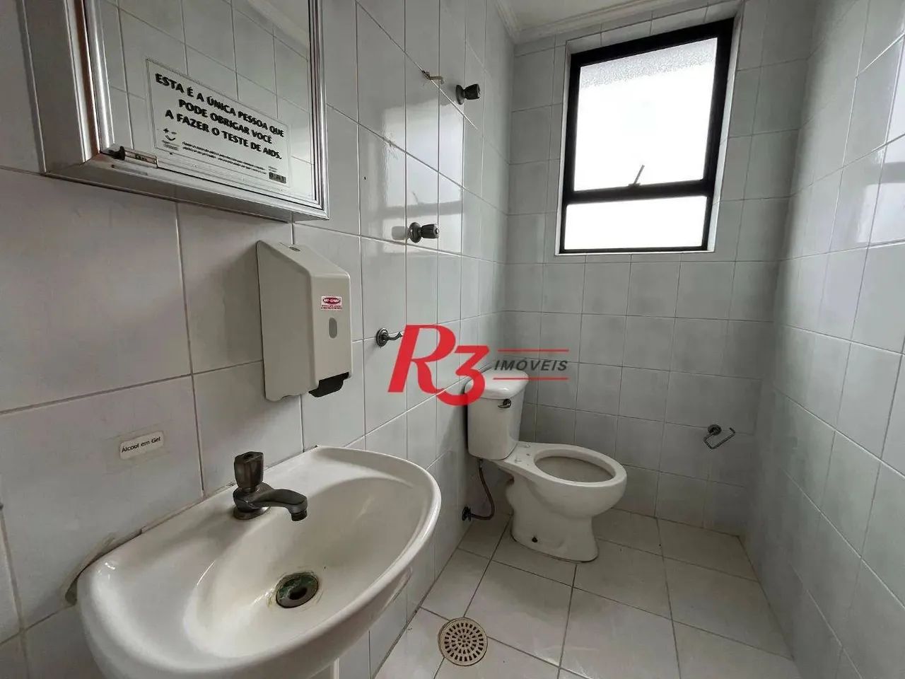 Sala para alugar, 121 m² por R$ 5.000,00 - Vila Matias - Santos/SP - Foto 5