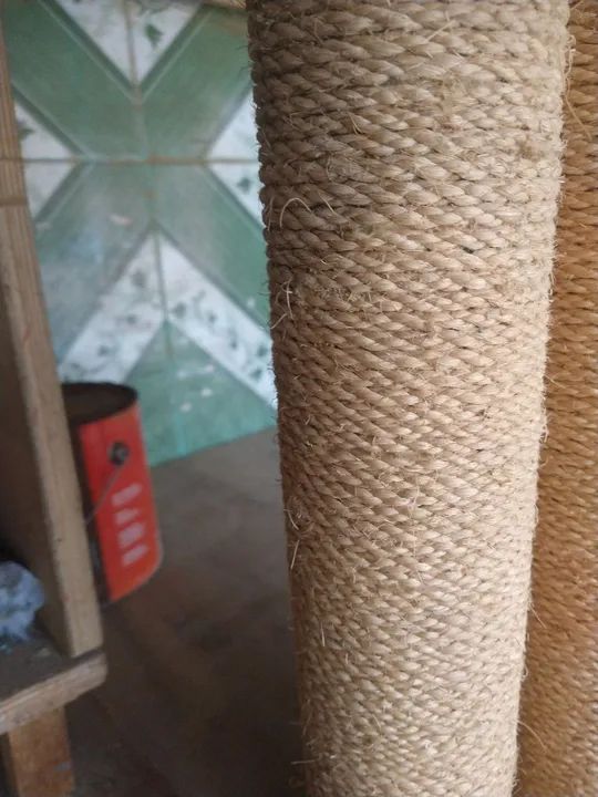 Colunas de Sisal para Arranhadores de Gato - Foto 6