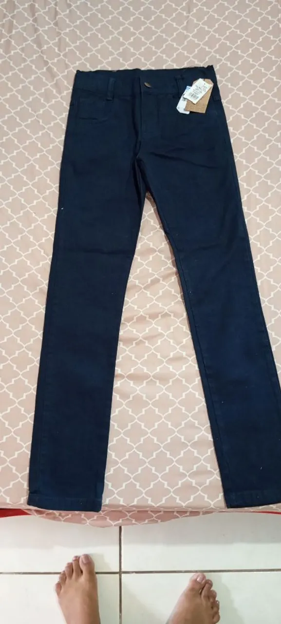 Calça Jeans Infantil Azul Marinho