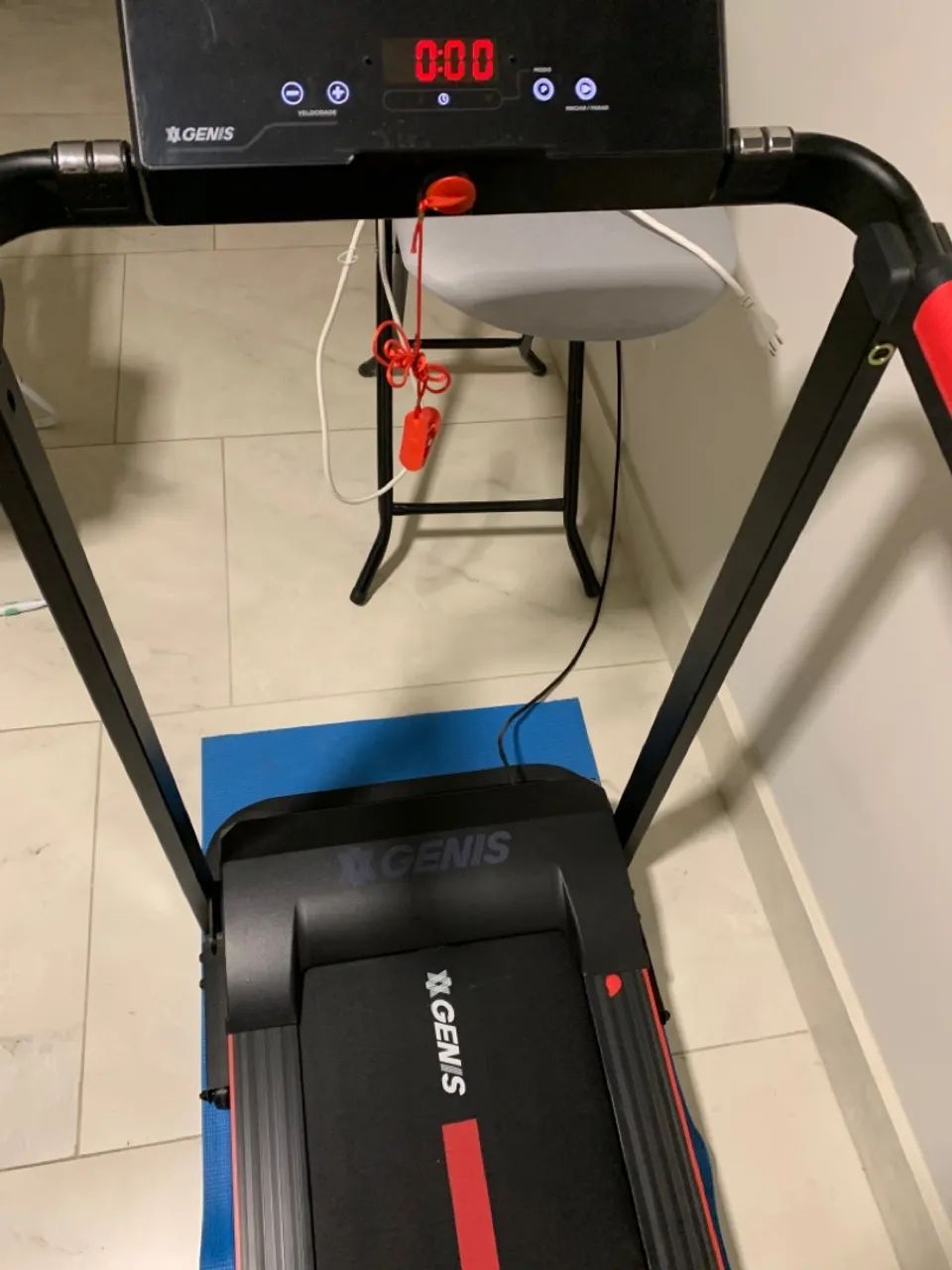Esteira Ergométrica Dobrável GT 500 Genis Polishop - Foto 4