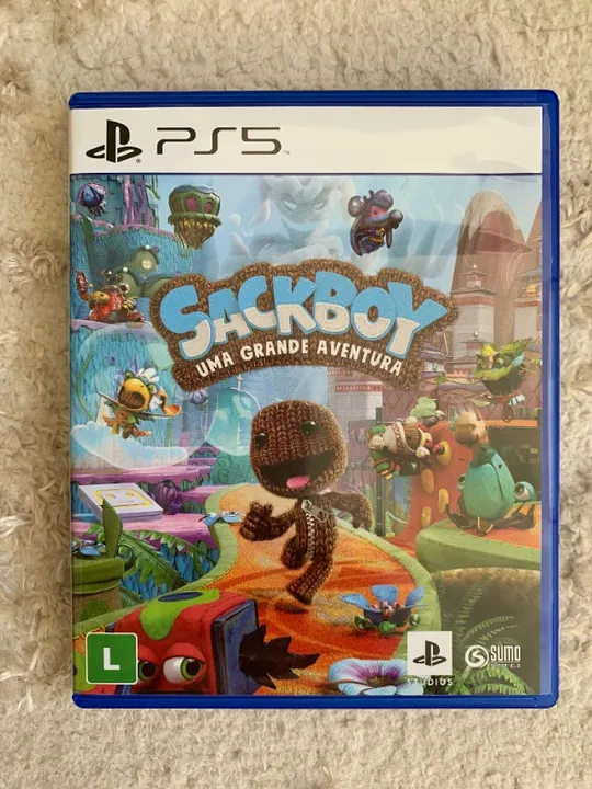 ogo Sackboy: A Big Adventure - Mídia Física para PS5