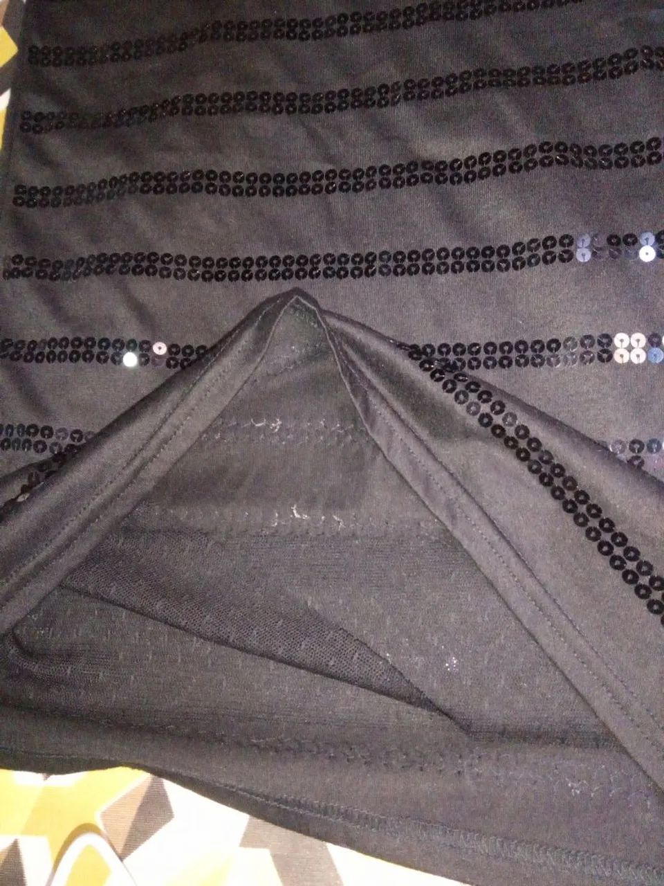 Vestido Infantil Estampada com Paetês - Foto 3
