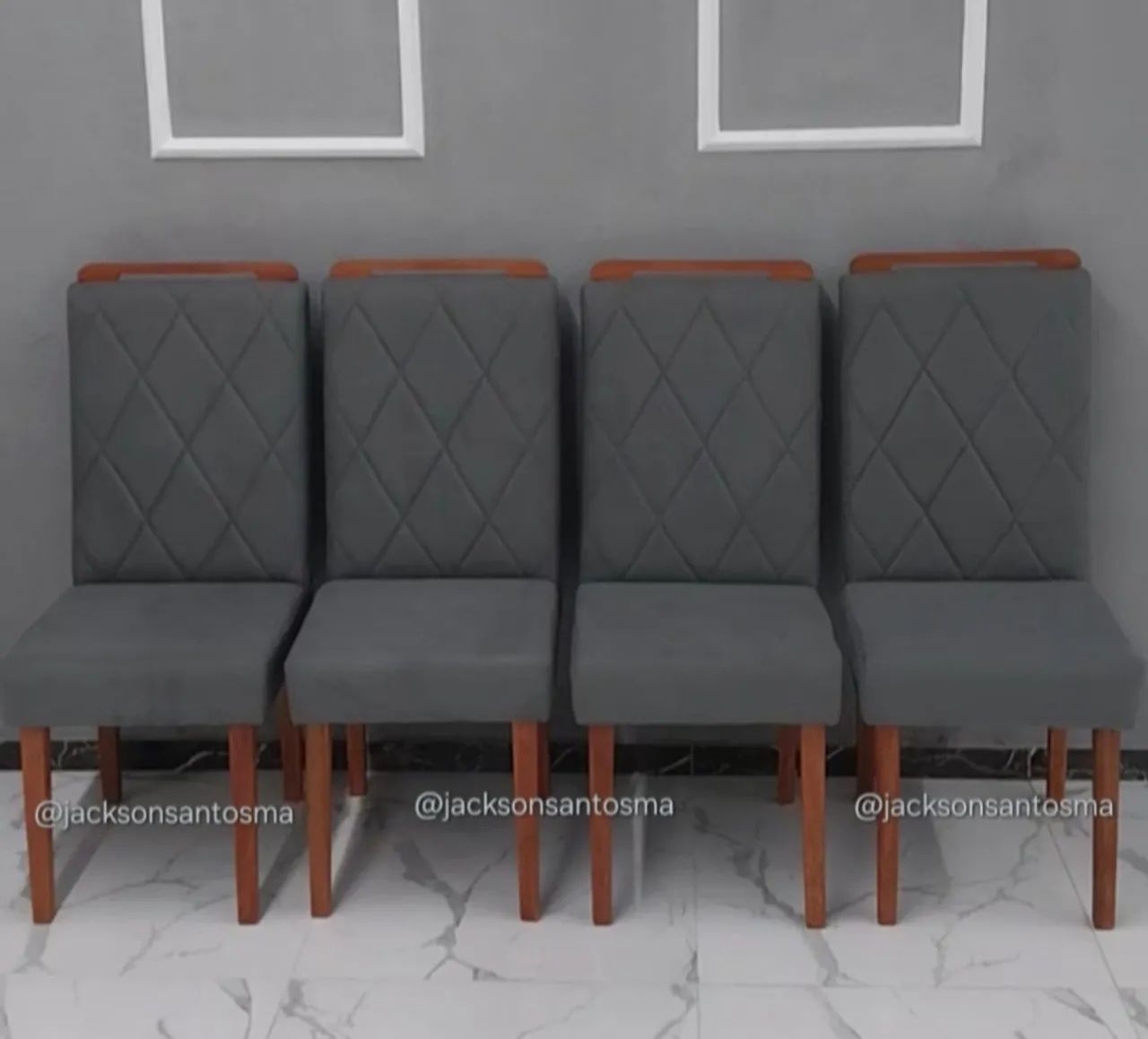 Conjunto de 4 Cadeiras para Sala de Jantar - Foto 3