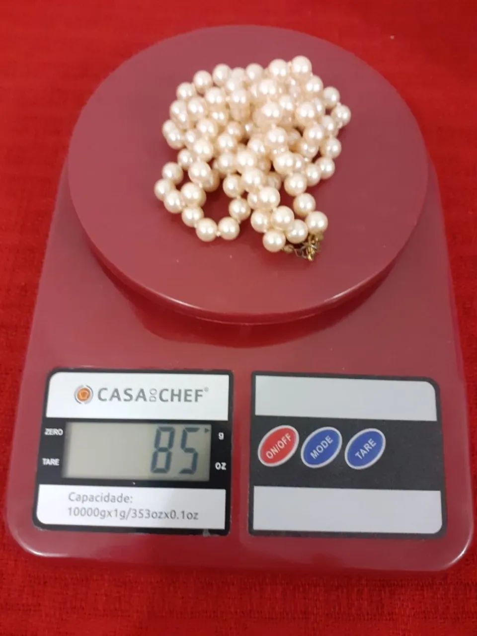 Colar de Pérolas Industrializadas - Foto 4